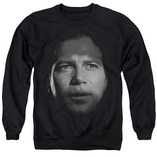 

Мужской свитшот с принтом Star Trek Kirk Licensed Character