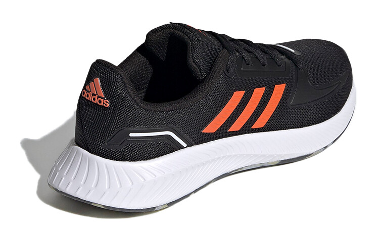 Кроссовки Runfalcon 2.0 Kids, низкие, черные/оранжевые Adidas Neo — фото 4