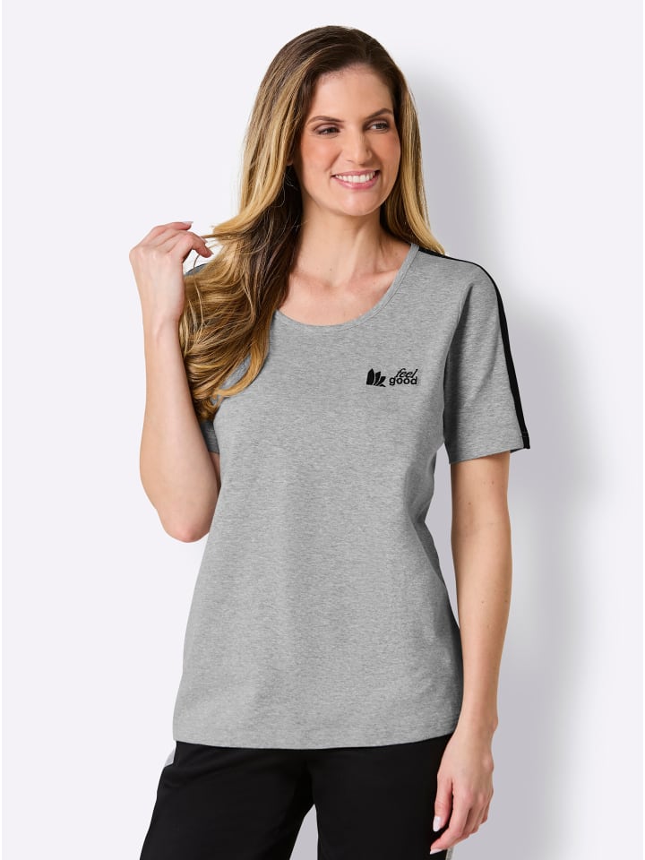 

Рубашка серо-меланжевого цвета с черным оттенком WITT WEIDEN