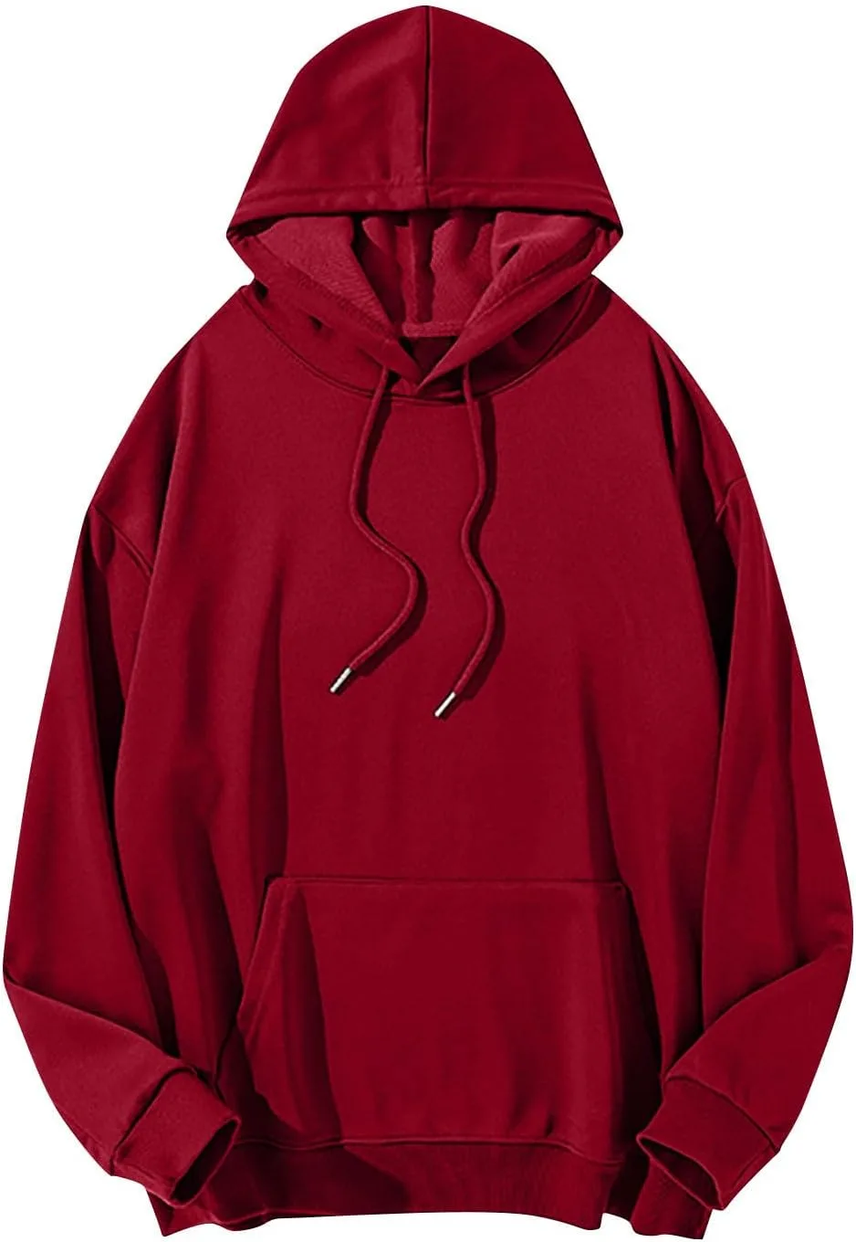 

Толстовка с капюшоном для мужчин Casual Crewneck с длинным рукавом и карманом-кенгуру