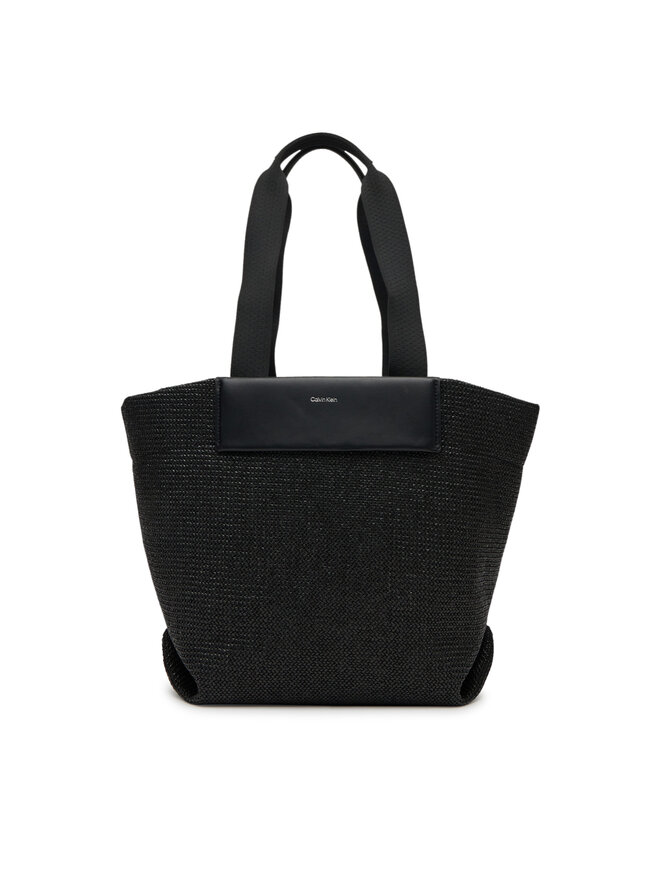

Сумка Ck Raffia Medium Shopper K60K613174 Calvin Klein, черный