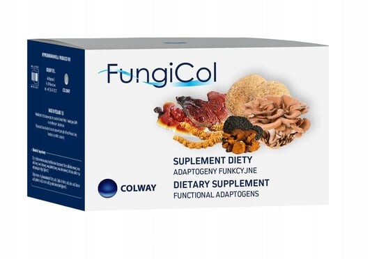 

Colway, Fungicol Cordyceps Ganoderma Reishi, 60 капсул.