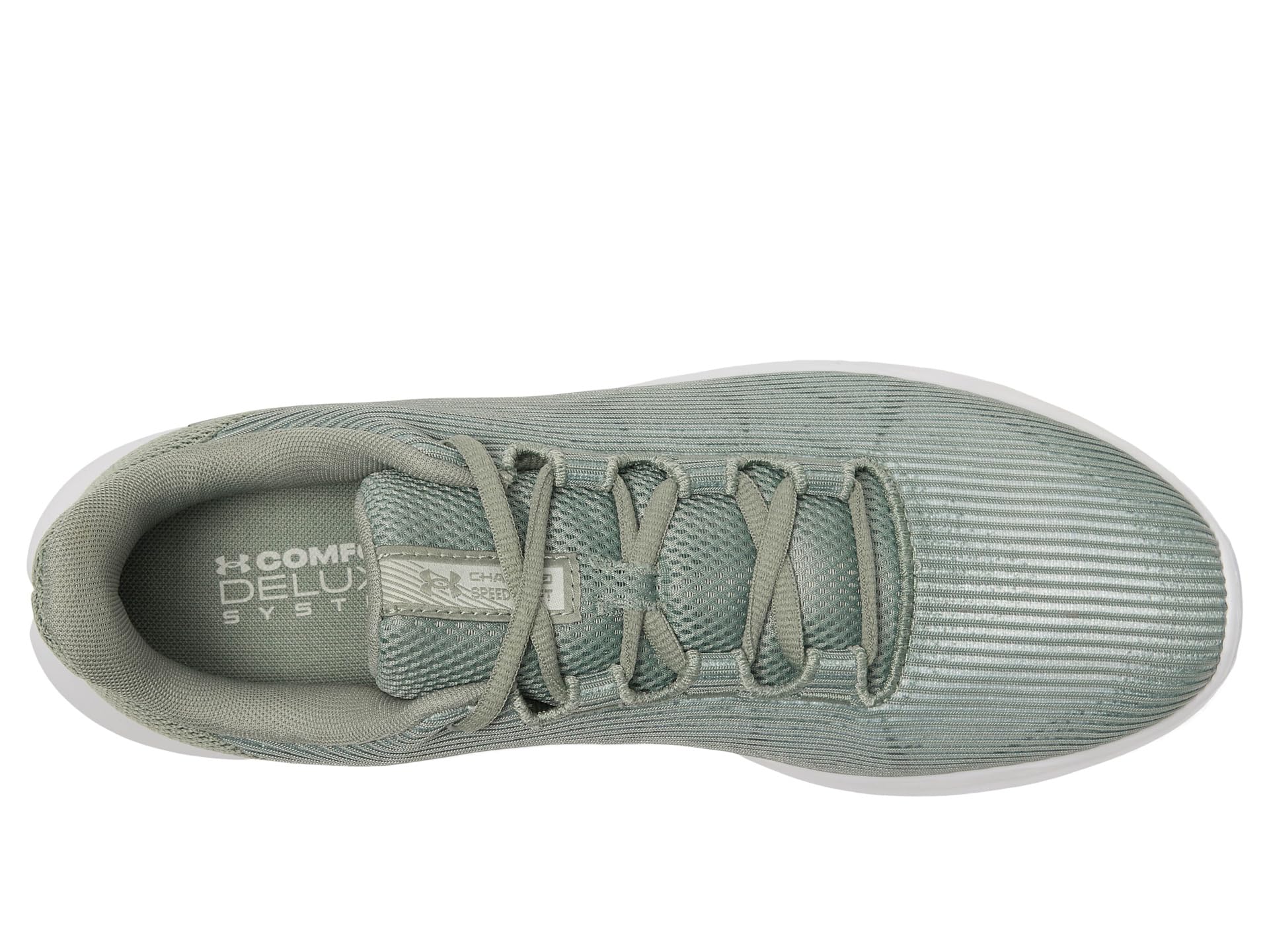 Кроссовки Under Armour Charged Speed Swift, Silica Green/Silica Green/Metallic Silica — фото 2