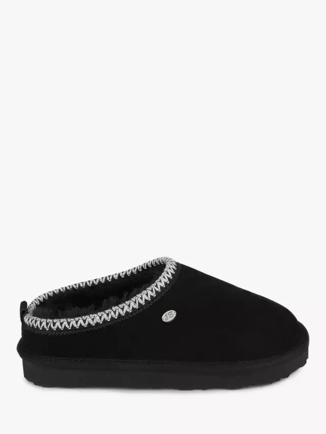 

Тапочки Just Sheepskin Sheepskin Chunky Mule, черный