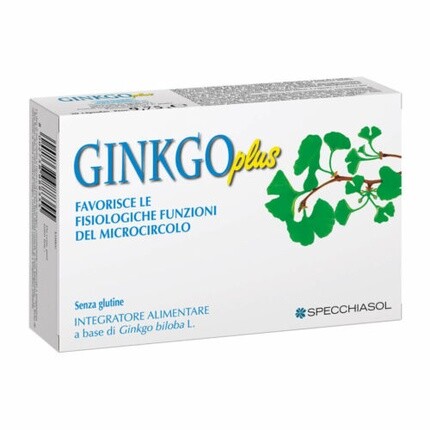 

Specchiasol Ginkgo Plus пищевая добавка 30 капсул Specchiasol Srl