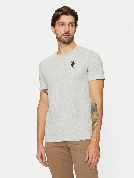 

Футболка узкого кроя U.S. Polo Assn., серый
