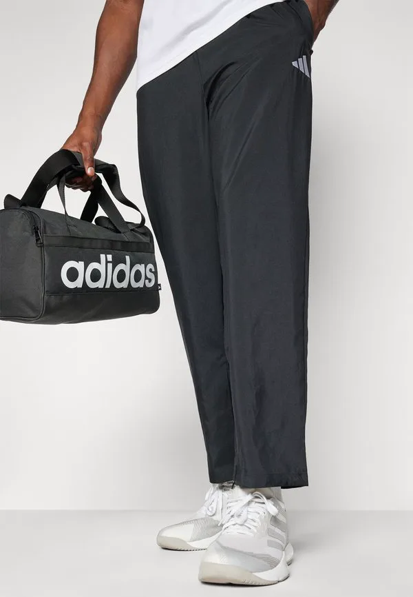 Основные брюки stanford с небольшим логотипом и открытым низом Adidas Sportswear, Black/White — фото 4
