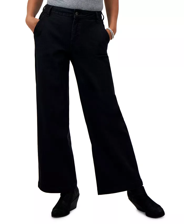 

Женские джинсы с высокой талией и широкими штанинами, размер 2-28W Style & Co