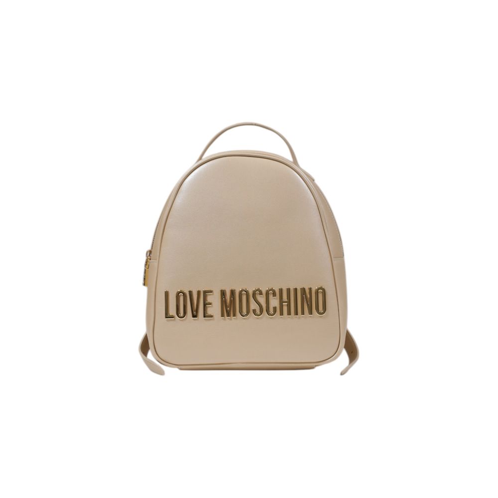 

Золотой полиэтиленовый рюкзак LOVE MOSCHINO