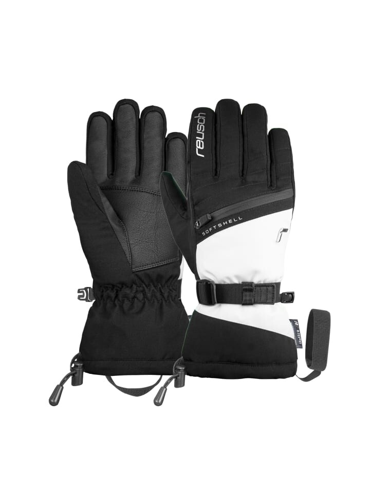 

Перчатки Reusch, цвет 7701 black/white
