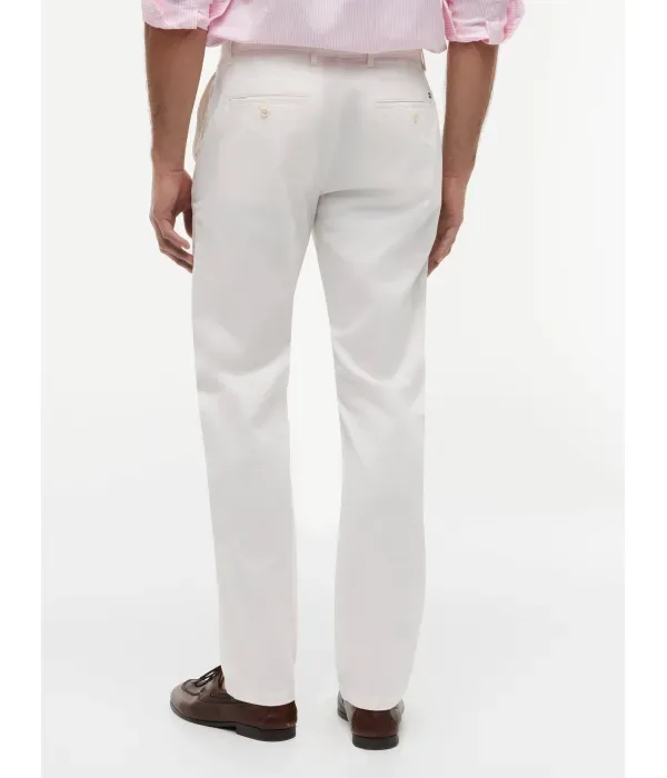 Брюки чинос Denton straight fit Tommy Hilfiger, экрю — фото 3