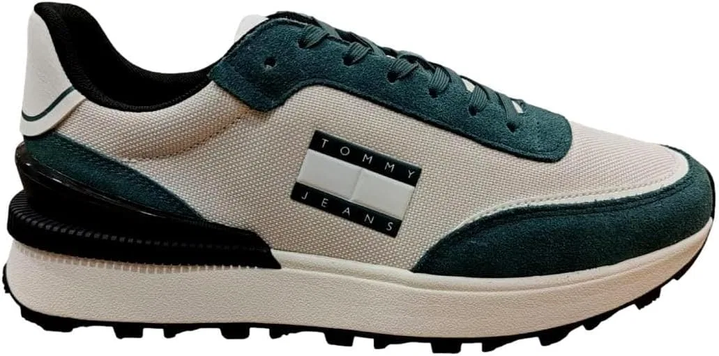 Кроссовки Tommy Jeans Technical Runner Tommy Hilfiger, Ct0 Timeless Teal