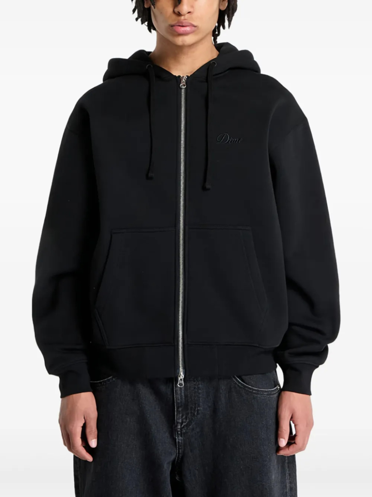 

Dime худи на молнии, черный