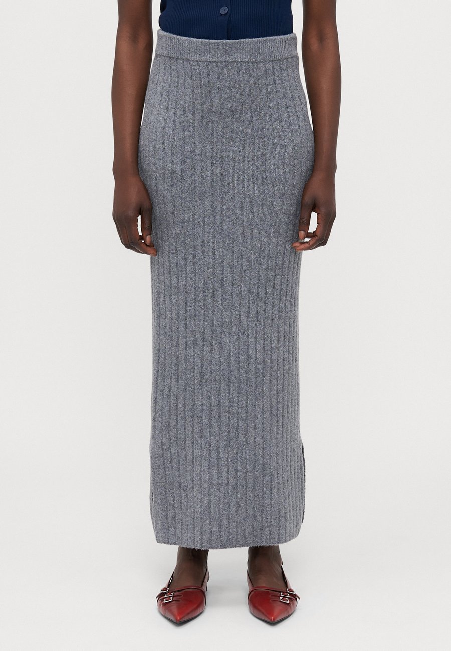 

Юбка ONLY Tall ONLJEANETT LIFE LONG SKIRT , Medium Grey Melange/Mottled Grey