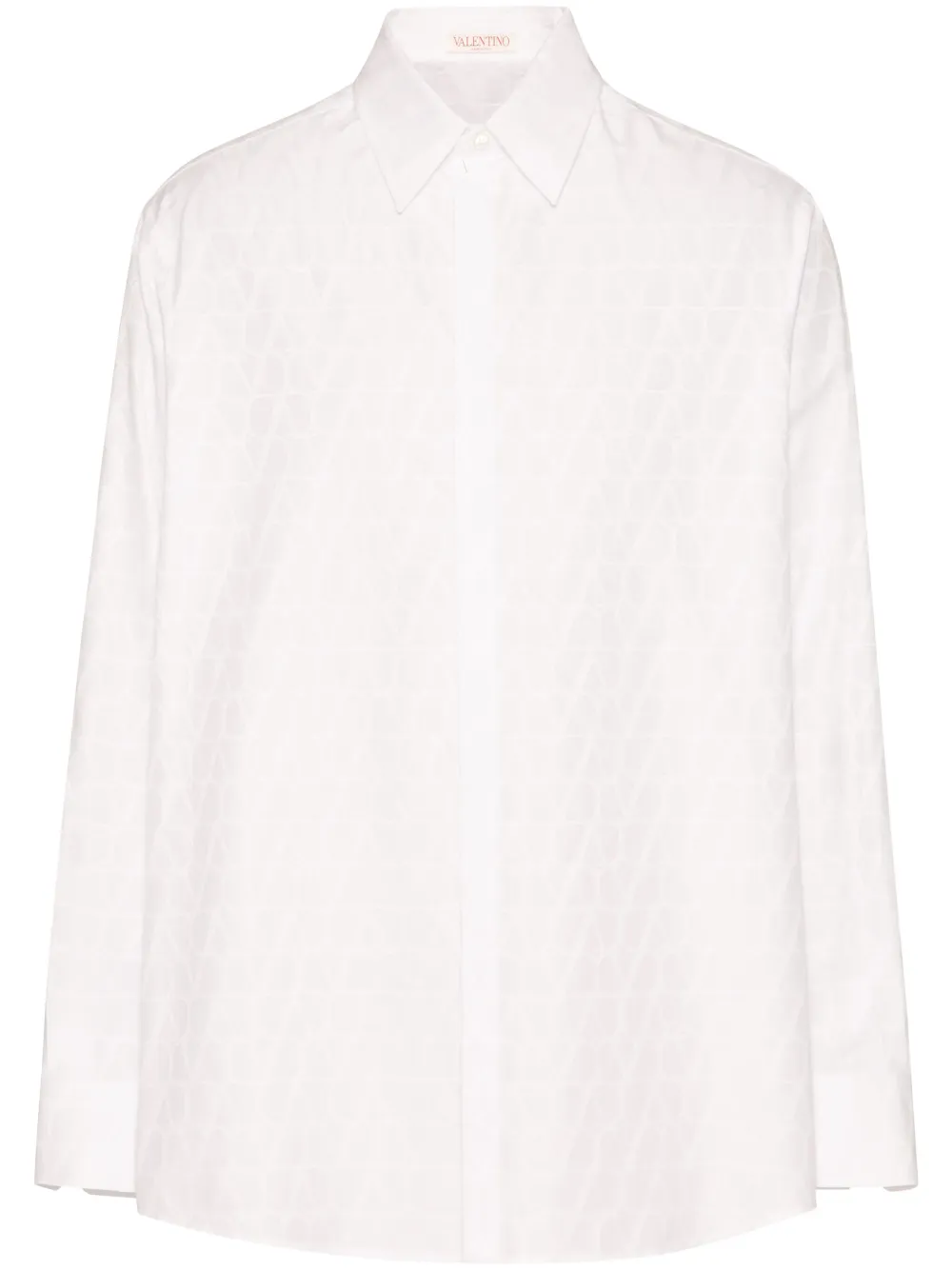 

Поплиновая рубашка Toile Iconographe VALENTINO GARAVANI, белый