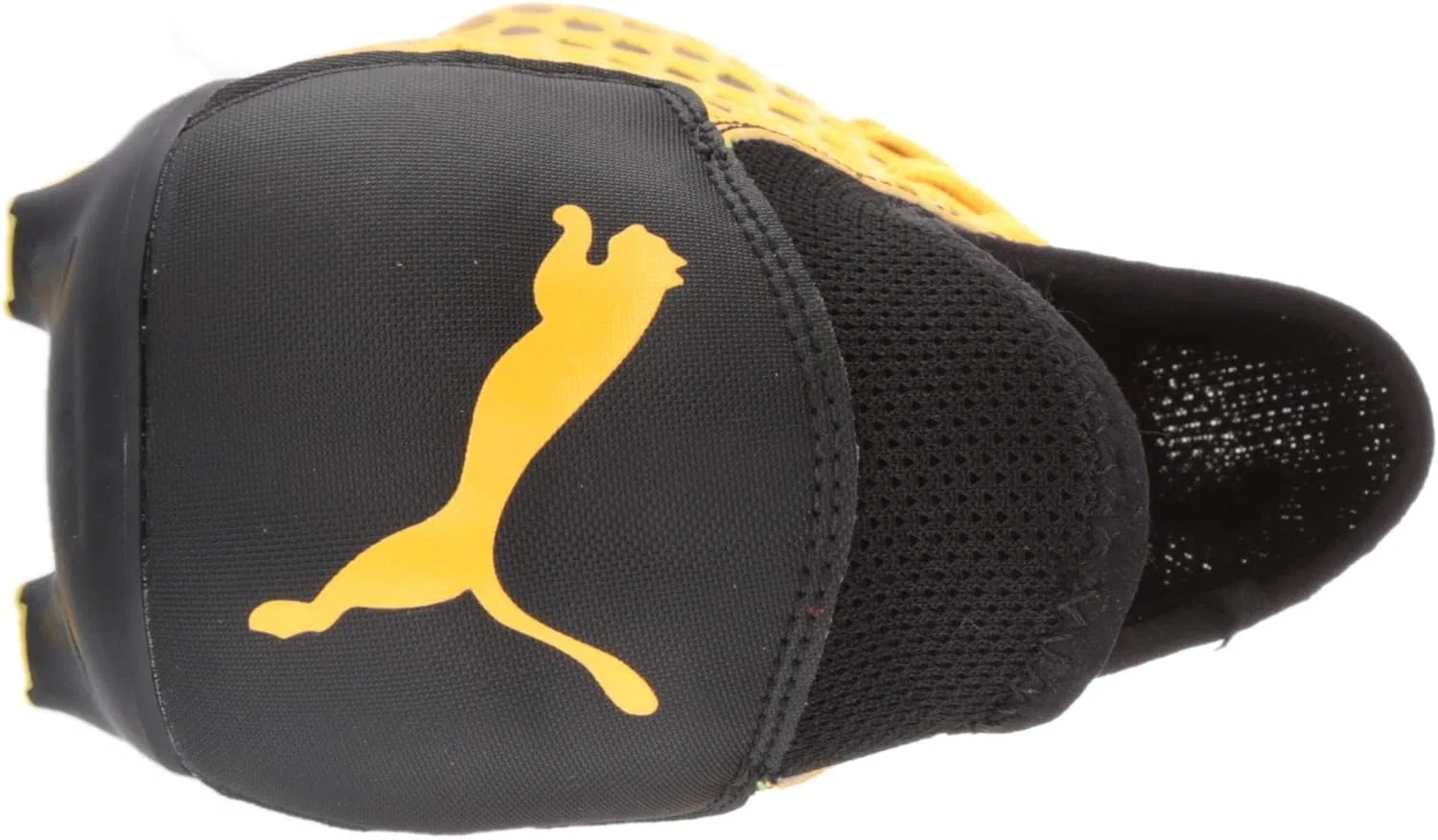 Кроссовки PUMA Herren Future 5.4 с твердым искусственным покрытием Fußballschuh, Ultra Yellow Puma Black. — фото 3