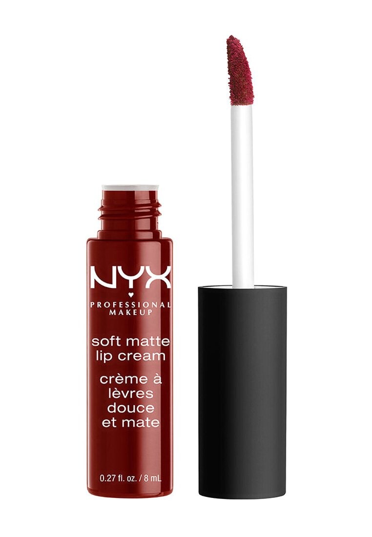 

Жидкая помада Nyx Professional Makeup Soft Matte Lip Cream Flüssiger Lippenstift Mit Hoher Pigmentierung Und Cremigem, Mattem Finish, Vegane Formel, Farbton: Abu Dhabi Nyx Professional Makeup, цвет 27 madrid