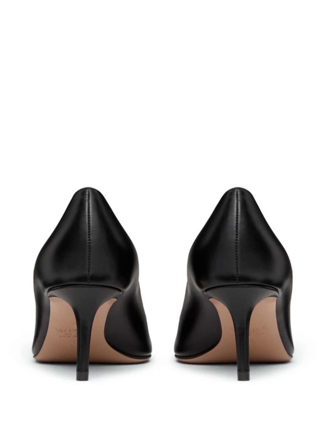 Valentino Garavani туфли-лодочки VLogo 60, черный