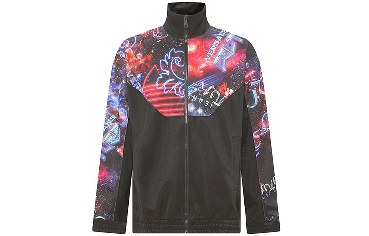 

VERSACE JEANS COUTURE Бомбер с принтом, Black