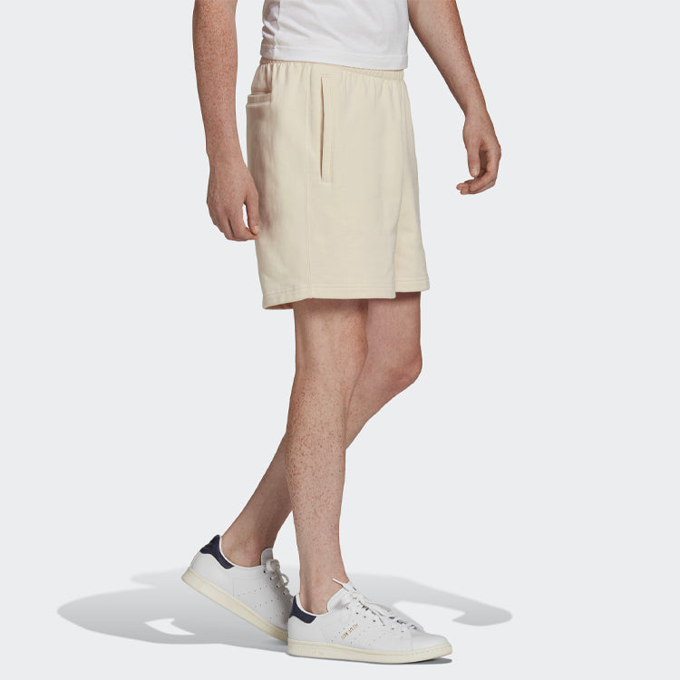 Шорты adidas originals C Short Ft Solid Color Small Label Sports Lacing Shorts Yellow HG4865 — фото 4