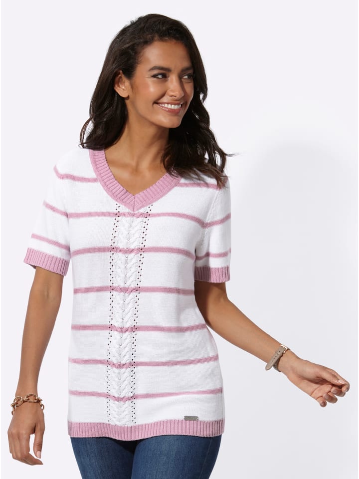 

Свитер с короткими рукавами розового цвета WITT WEIDEN