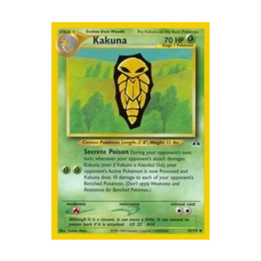 

CCG Какуна (U) #41, Pokemon - Neo Discovery - Singles