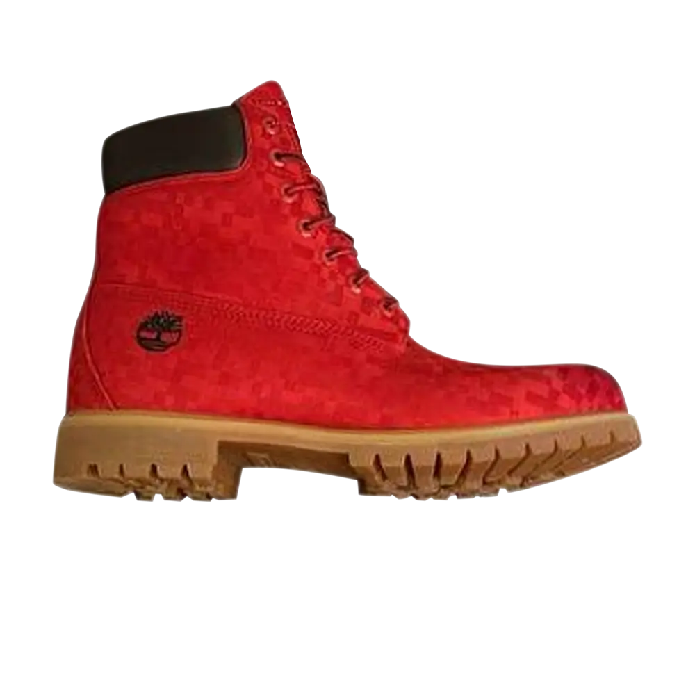 

6-дюймовый ботинок премиум-класса Timberland, красный