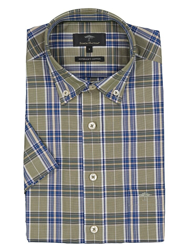 

Рубашка FYNCH-HATTON Casual fit, хаки