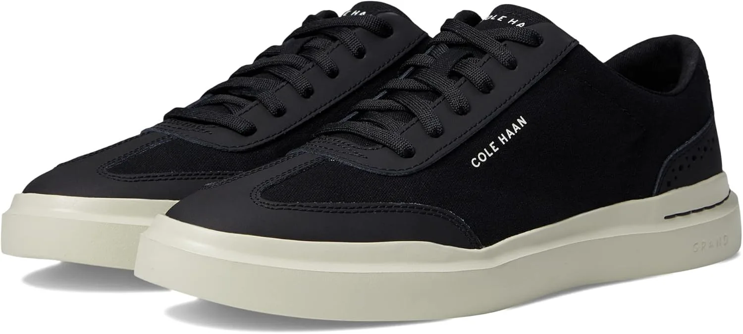 Мужские кроссовки Cole Haan Grandpro Rally Canvas с T-носком, черный/серебристый — фото 4