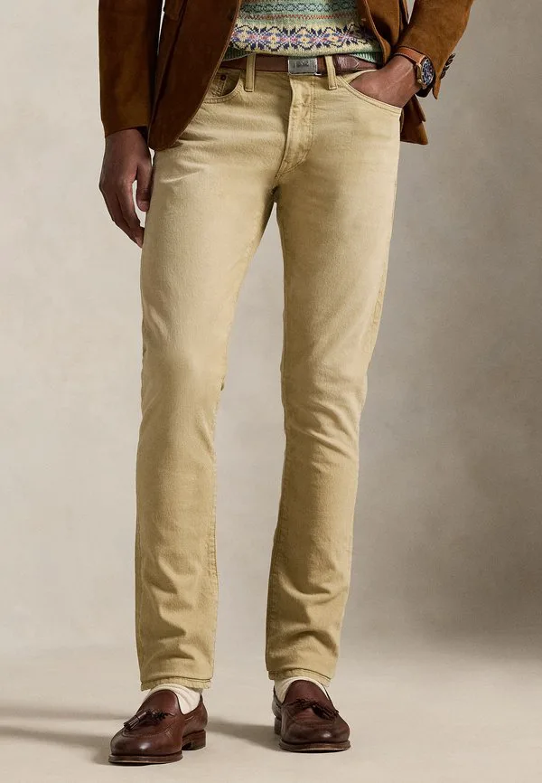 Узкие джинсы-поло sullivan из эластичной ткани, облегающие джинсы. Polo Ralph Lauren, Khaki Hill