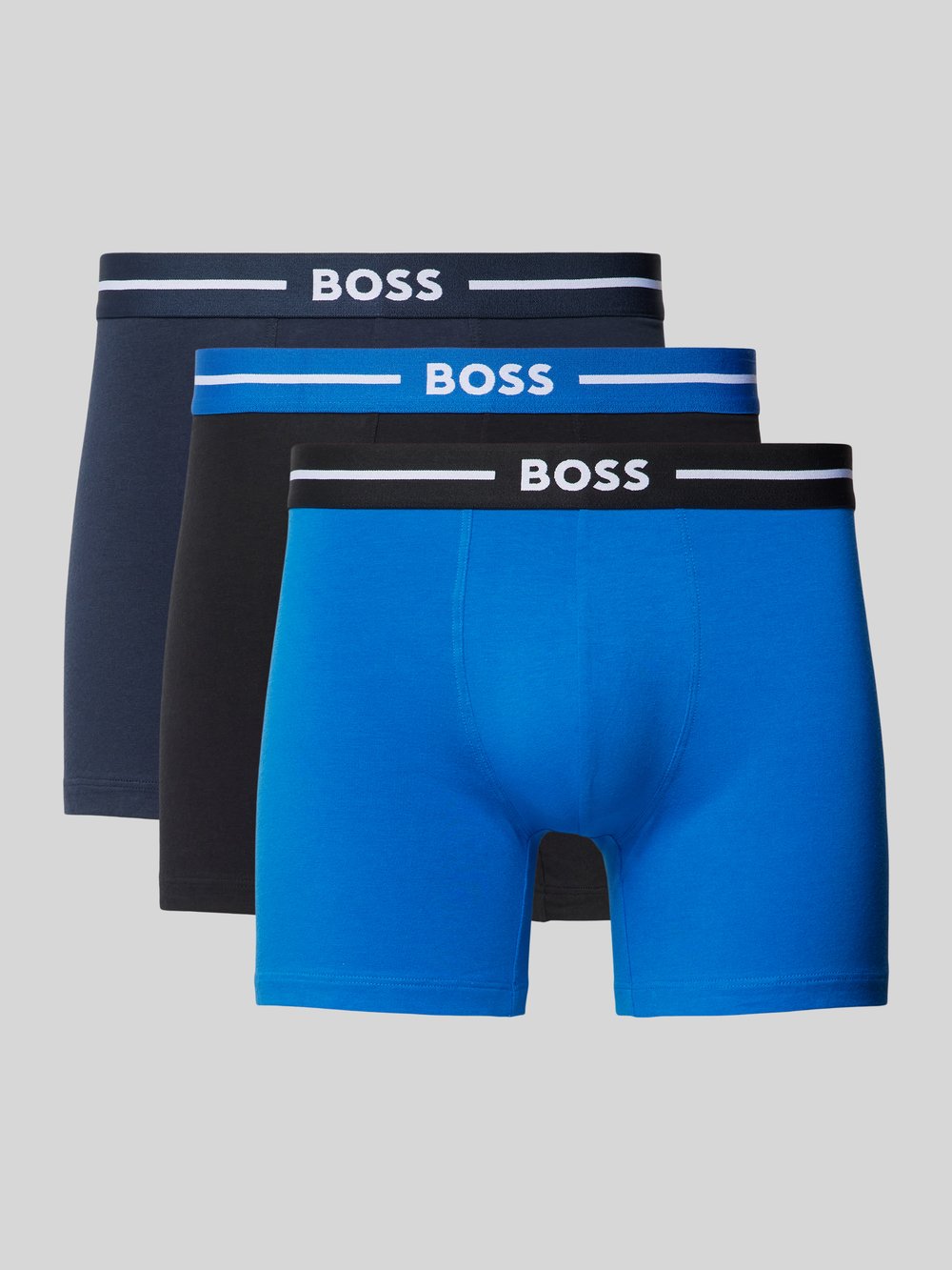 

Боксеры с эластичным поясом и логотипом в упаковке 3 шт BOSS