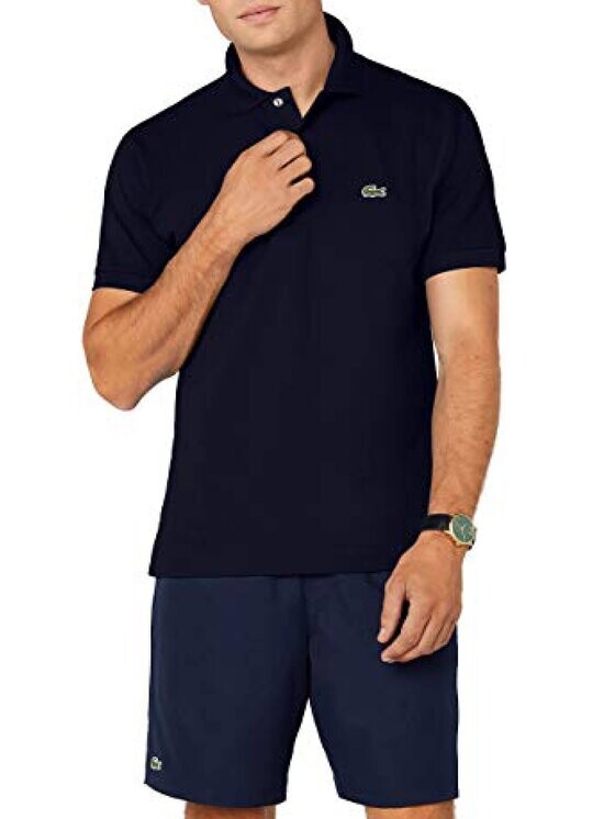 

Поло стандартного кроя Lacoste, синий