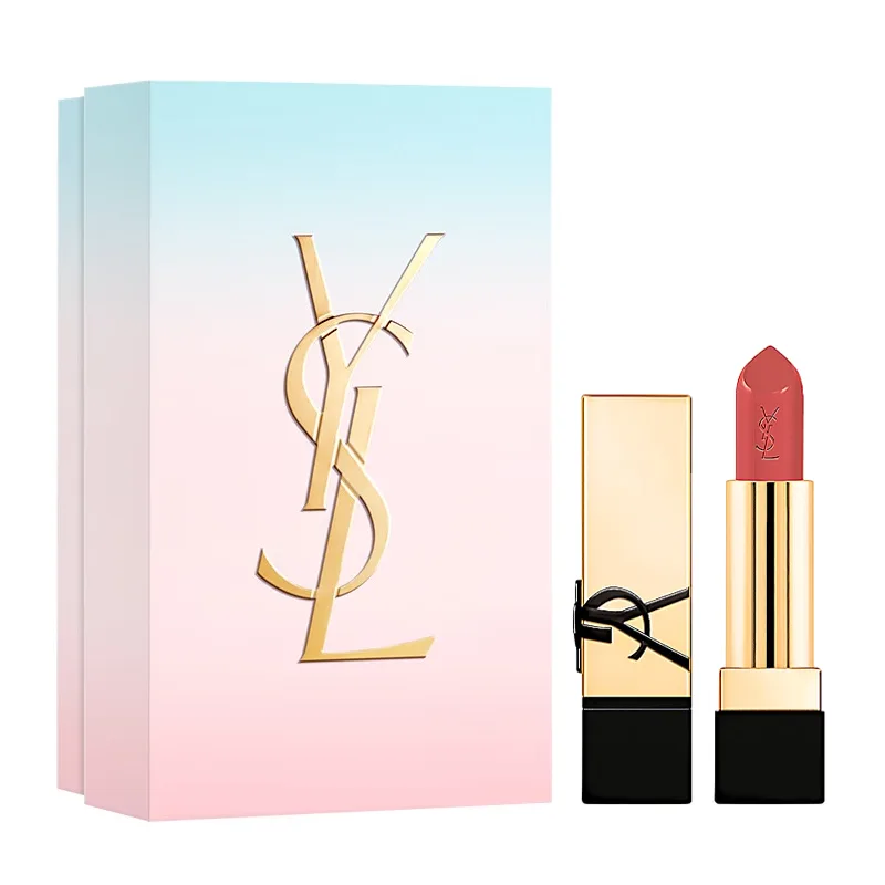 SAINT LAURENT Помада для губ квадратная туба Twilight Dawn сатиновая, выравнивающая тон, 3.8 г, #N12 Spruce Bare
