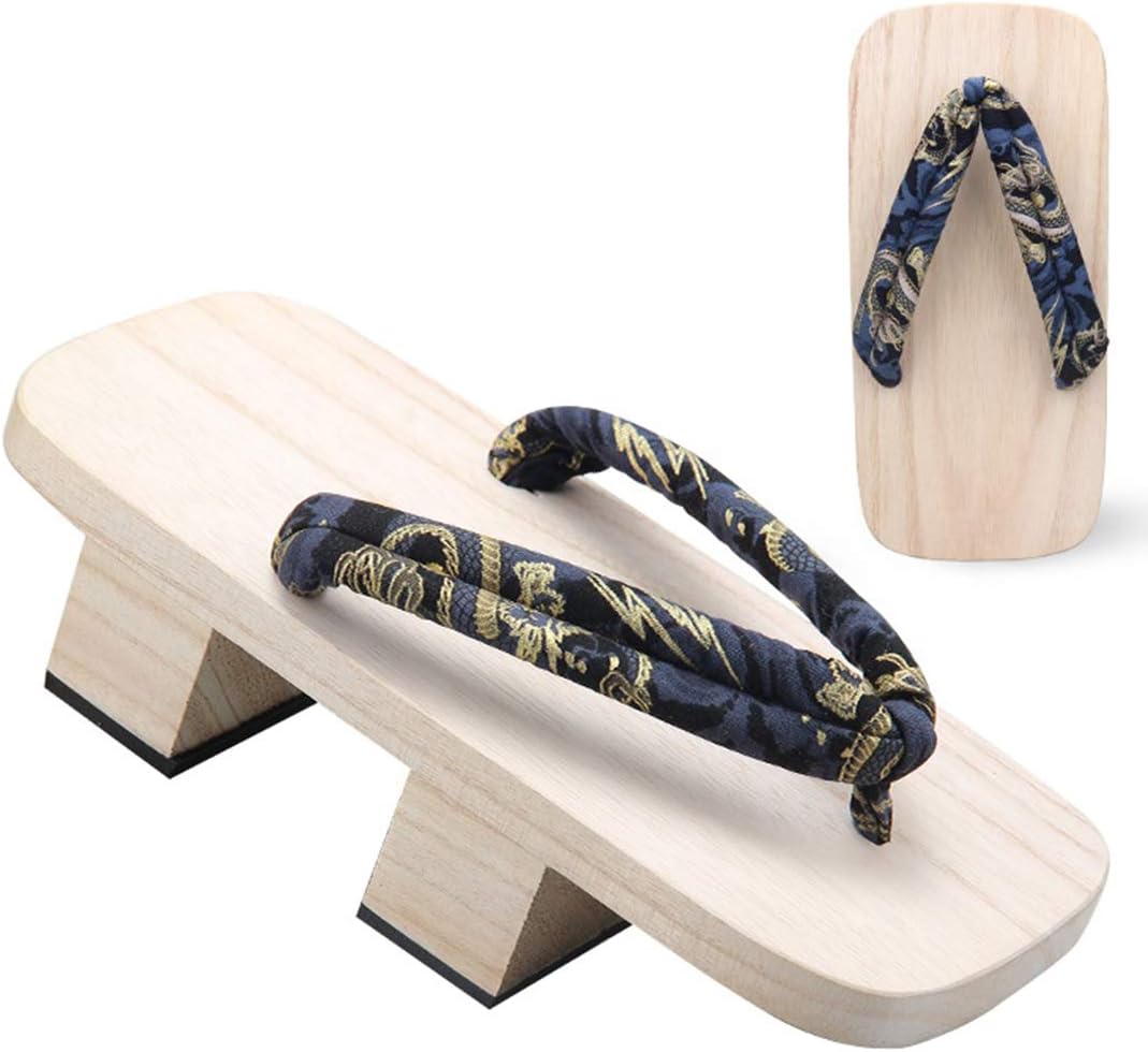 

Ez-sofei Мужские японские традиционные косплей сабо Деревянные сандалии Гэта, черный