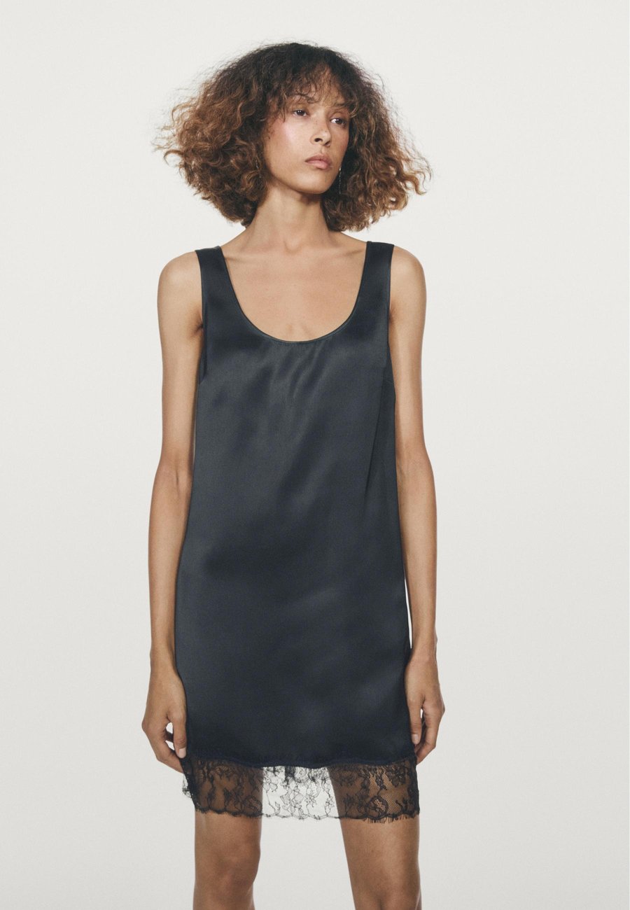 

Платье Massimo Dutti SHORT FLOWING, Dark Blue