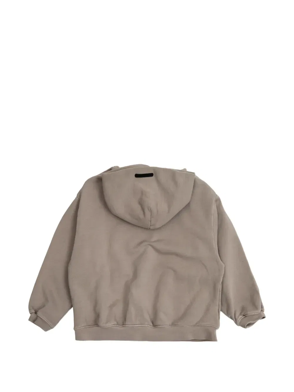 Худи с логотипом Essentials Fear Of God Essentials Kids, бежевый — фото 2