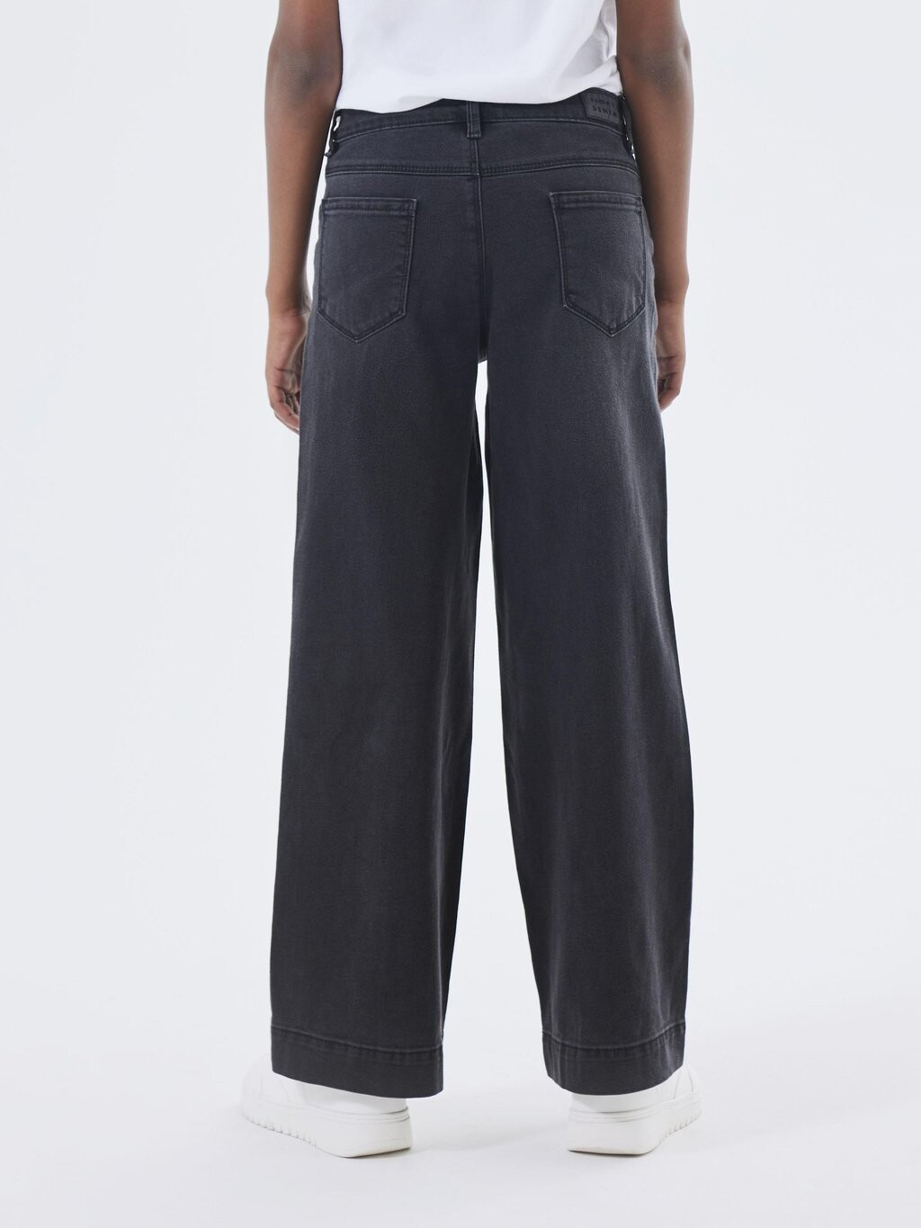 Мешковатые джинсы Nkfrose Wide Name it, цвет black denim — фото 2
