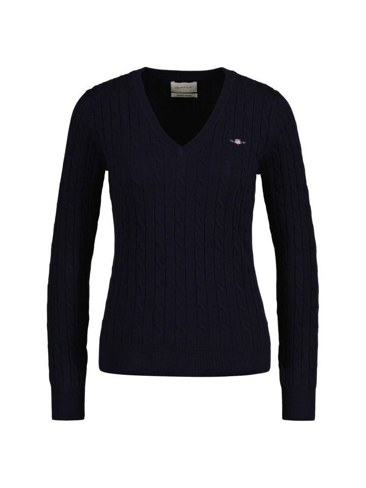 

Толстовка Gant Strickpullover, синий