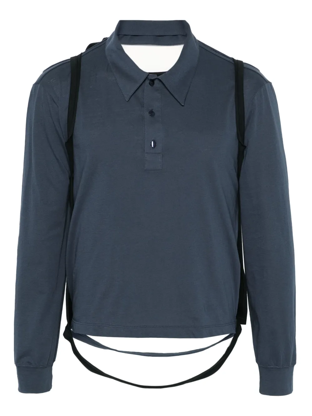 

Рубашка поло Eckhaus Latta, синий