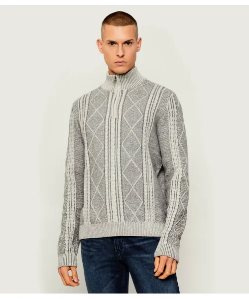 

Рождественский свитер Regular fit Guess Jeans, серый