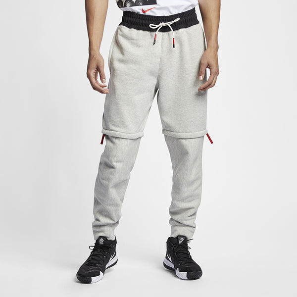 Спортивные штаны Nike Kyrie Kyrie Irving Basketball Sports Detachable Long Pants Gray, серый — фото 3