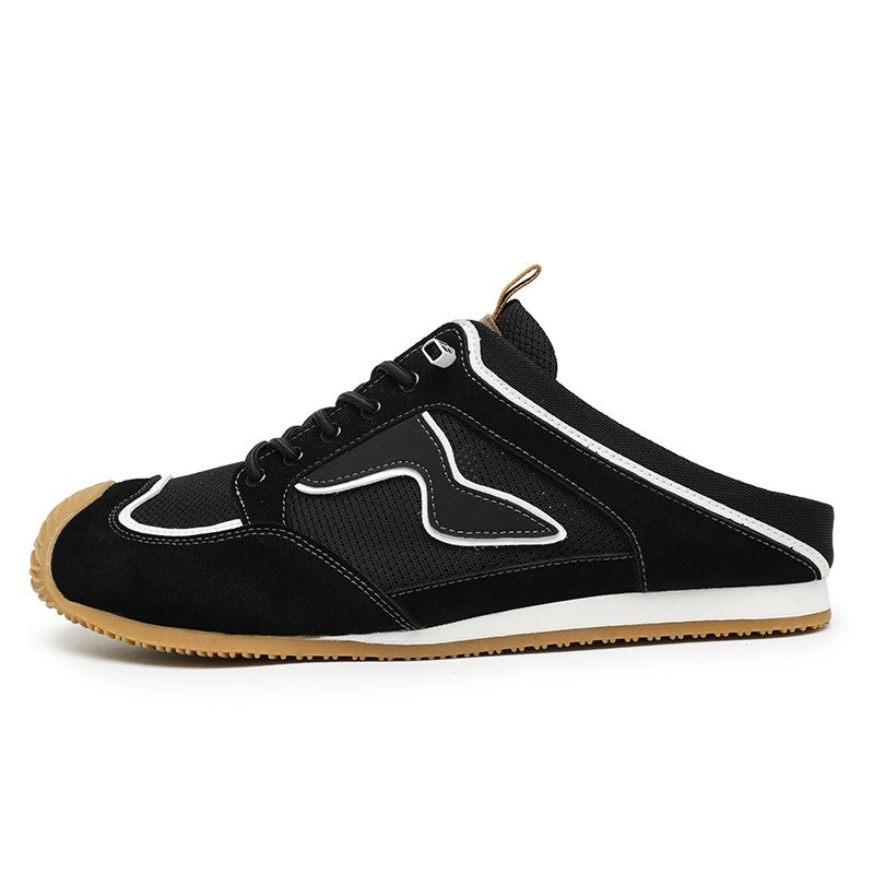 

Мужские сандалии с закрытым носком, резиновая подошва, и устойчивые к истиранию G.N.SHIJIA, Black