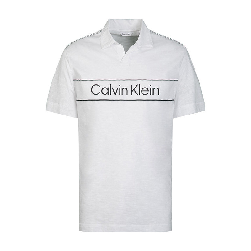 Рубашка поло мужская Calvin Klein, серый — фото 2