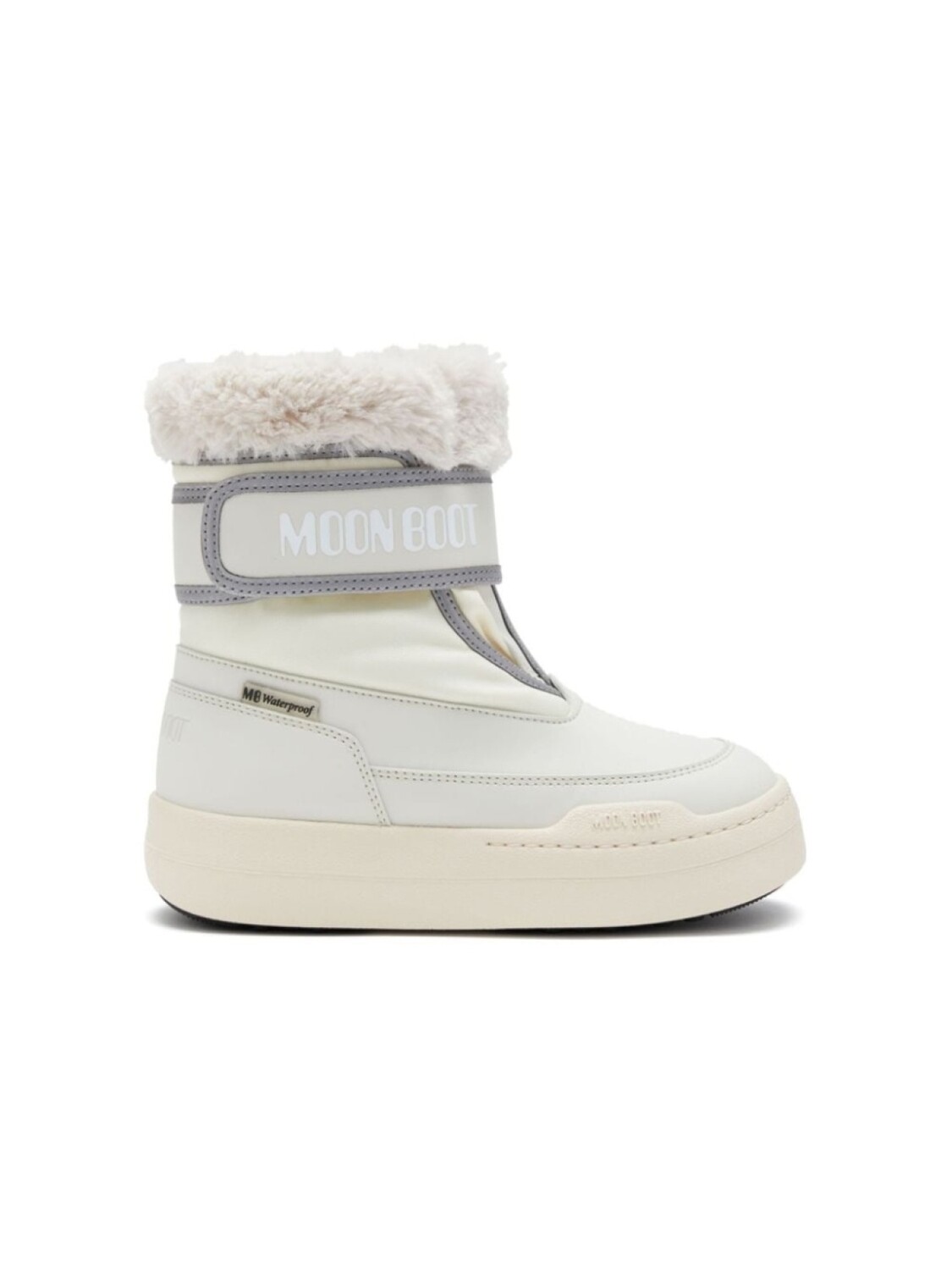 

Moon Boot Kids зимние ботинки Park на платформе, белый