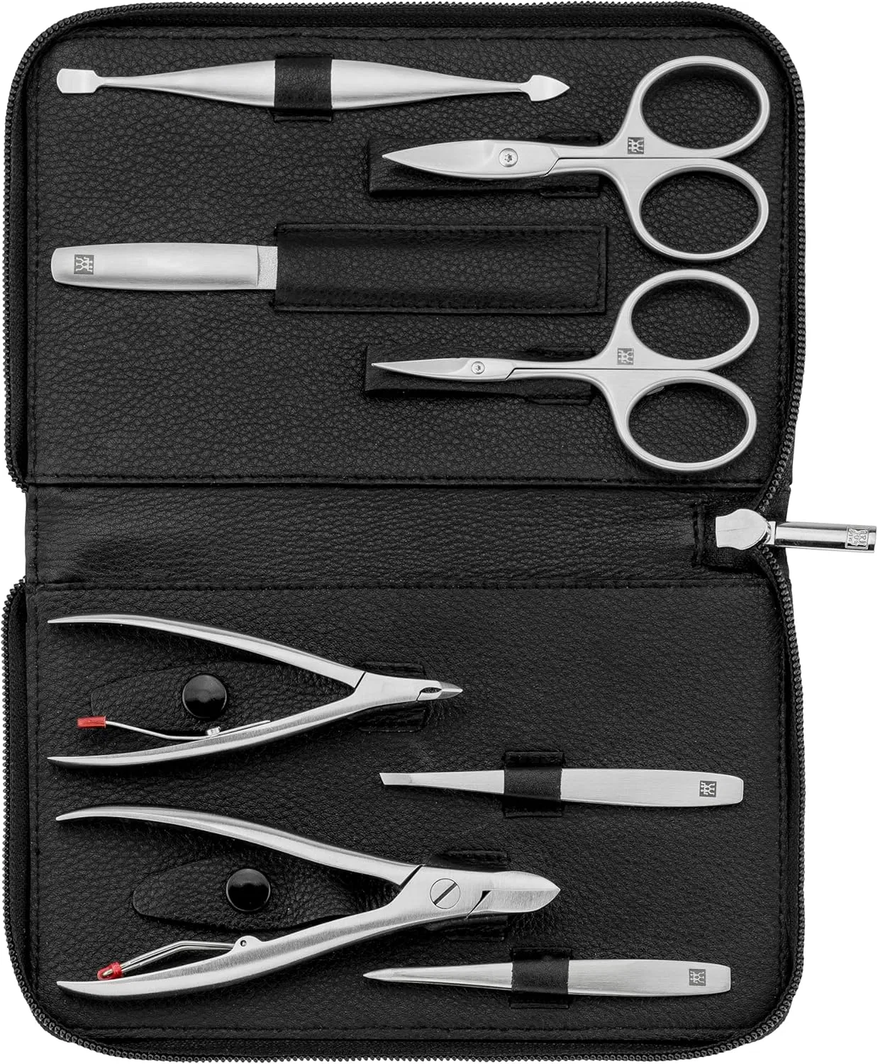 Маникюрный набор ZWILLING из 8 предметов в кожаном чехле ‎Zwilling