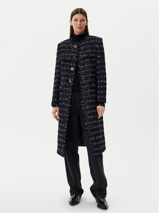 

Переходное пальто стандартный крой A1W15022 Karl Lagerfeld Jeans, синий
