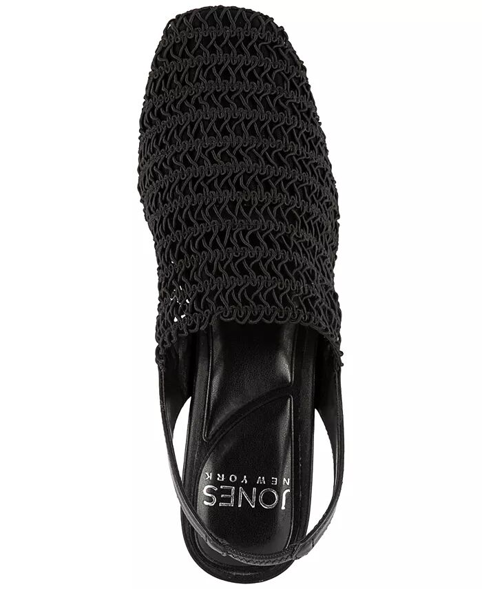 Женские балетки Carolton Woven Slingback Jones New York, черный — фото 4