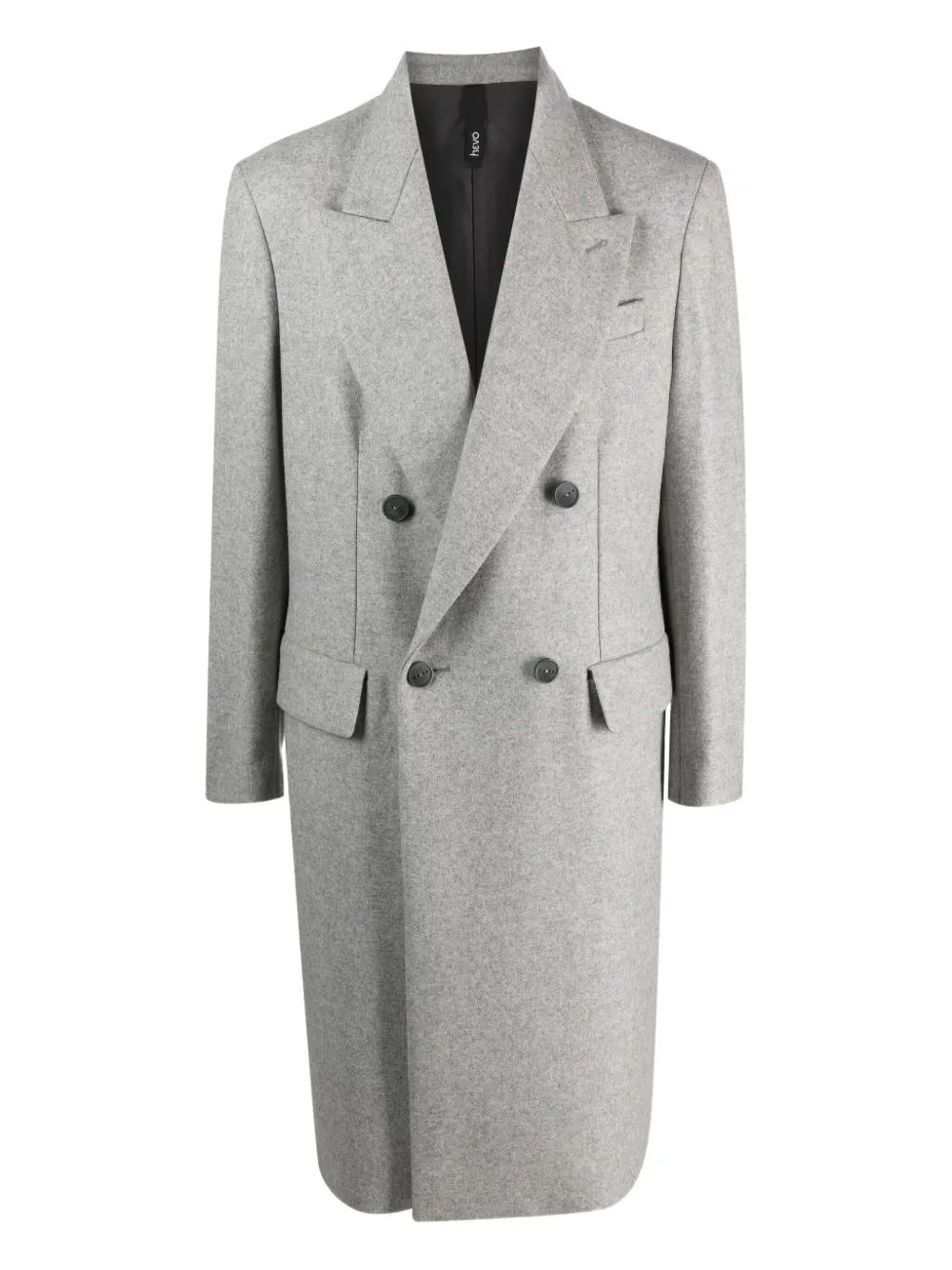 

Двубортное пальто Hevo, серый
