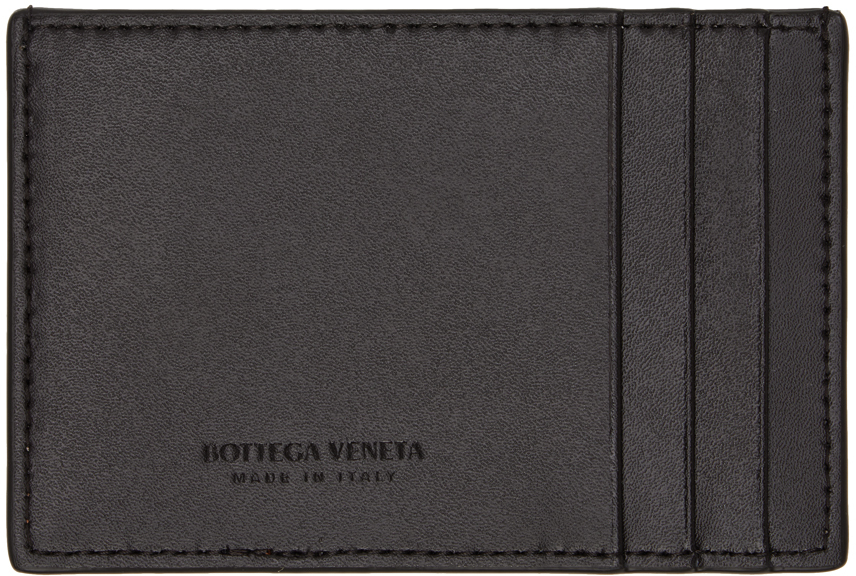Держатель для кредитных карт Brown & Tan Cassette Bottega Veneta — фото 2