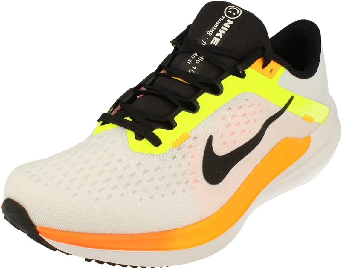 

Мужские кроссовки Nike Air Winflo 10, белый/черный/желтый/оранжевый